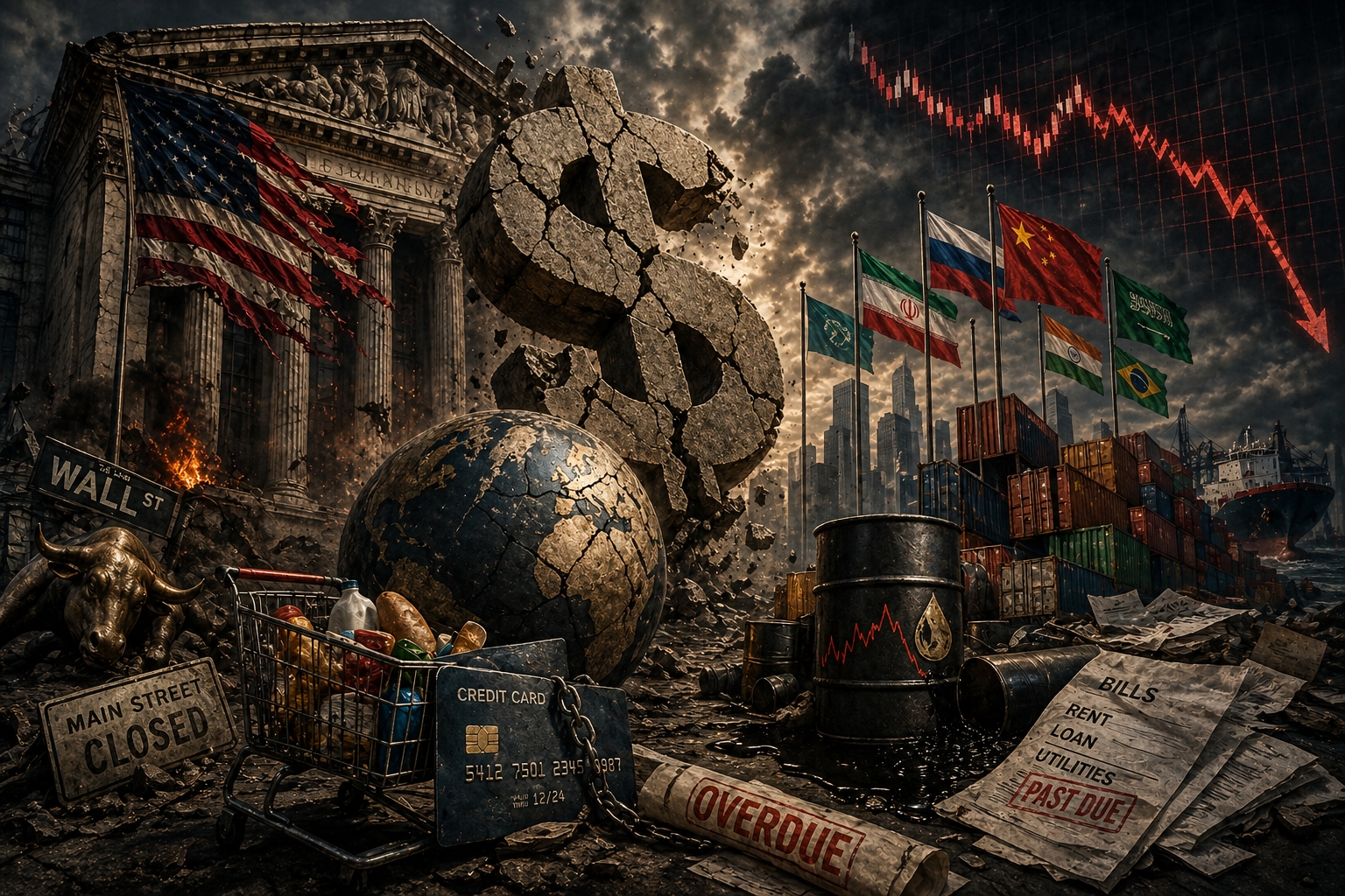 The Final Pillar Of western Dominance Cracks: The Economic Unraveling